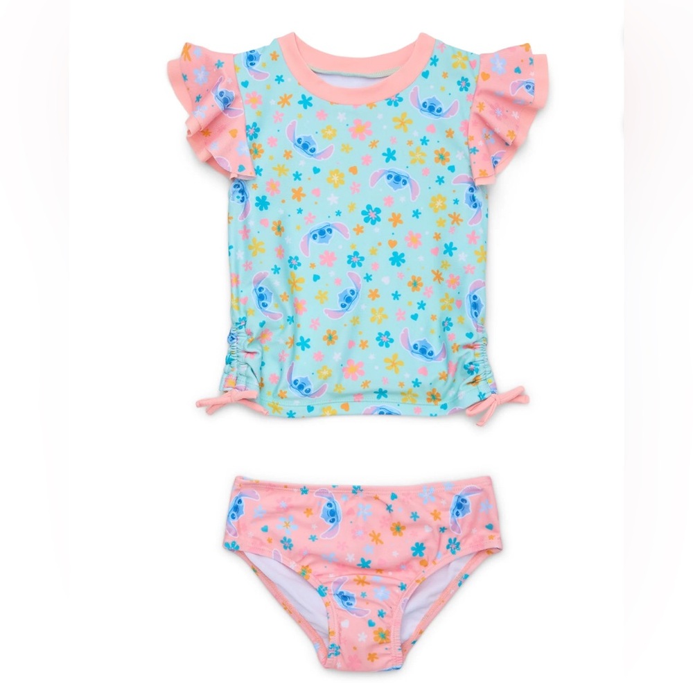 Toddler Girl Tankini Swimsuit Stitch
